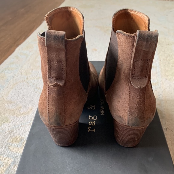 Rag & Bone Devon boot 39 Brown waxy - Picture 5 of 8